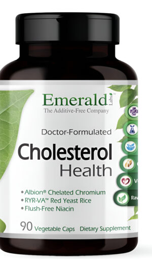 Emerald Labs Health - Con Coq10, Niacina Sin Rubor, Ryr-va Y Ajo Para Apoyo Cardíaco Y Circulatorio, 90 Cápsulas Veganas