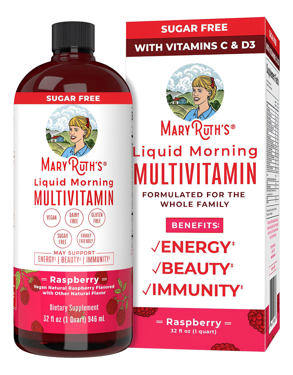 Multivitamínico Para Mujeres, Hombres Y Niños, Vitaminas Líquidas De Suplemento De Apoyo Inmunológico Y Energético. Imp