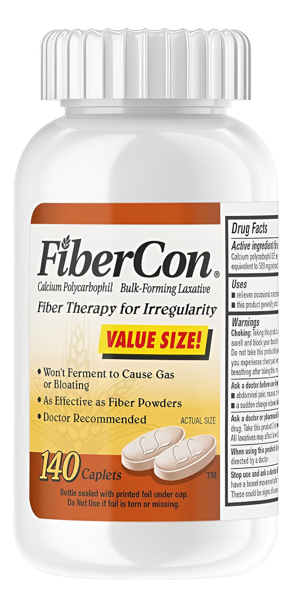 Fibercon Fibra 140 Caps - Unidad A