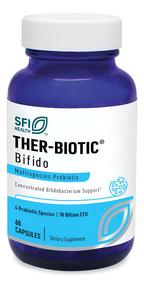 Klaire Labs Ther-biotic Factor 4 10b Cfu Bifidobacterium Bifidum Probiótico Con Breve, Lactis Y Longum Inmune + Apo