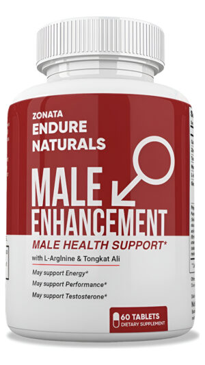 Suplemento Para Mejorar La Potencia Masculina Endura Naturals, 60 Tabletas