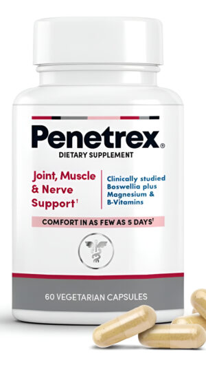 Penetrex Suplemento De Apoyo Para Articulaciones, Músculos Y Nervios  Comodidad En 5 Días Con Extracto Avanzado De Bos