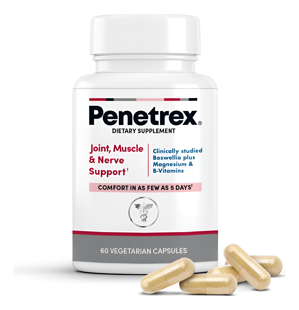 Penetrex Suplemento De Apoyo Para Articulaciones, Músculos Y Nervios Comodidad En 5 Días Con Extracto Avanzado De Bos