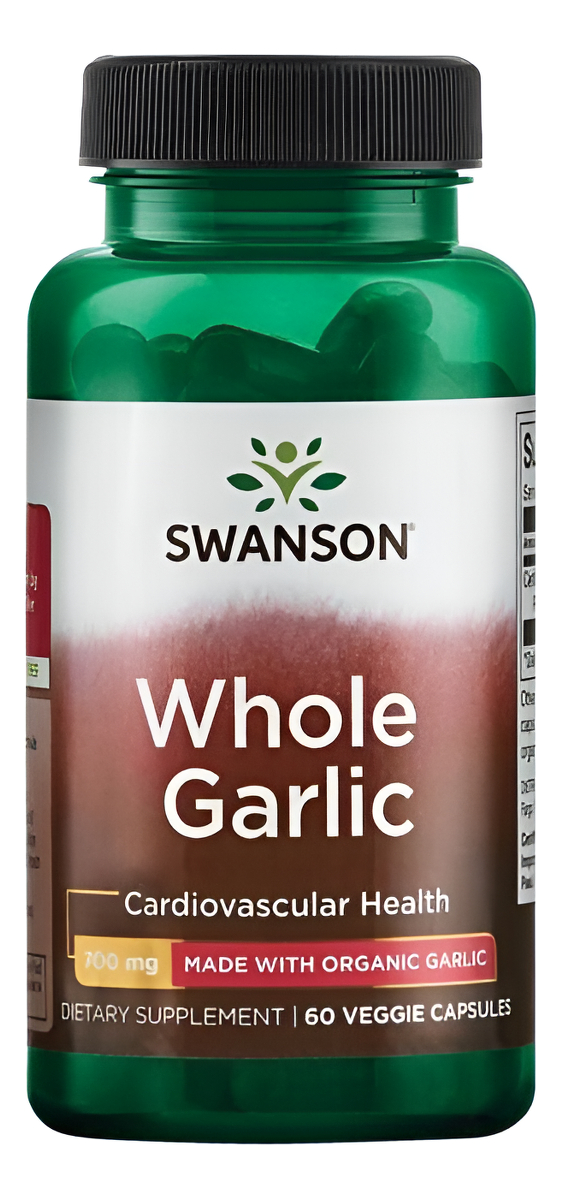 Ajo Organico - 60 Caps- 700 Mg De Swanson