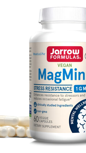 Jarrow Formulas Magmind Resistencia Al Estrés Con Magteína 0.04 Oz, L-teanina Y Rhodiolife, 60 Cápsulas Vegetale