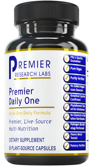 Premier Research Labs Daily One - Fórmula Diaria Todo En Uno - Apoya La Energía, La Salud Y La Vitalidad - Con Egcg, Ca