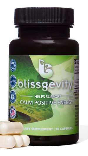 Blissgevity Apigenina De 150 Mg  Feniletilamina  Suplemento De Apoyo Del Estado De Ánimo, 30 Cápsulas