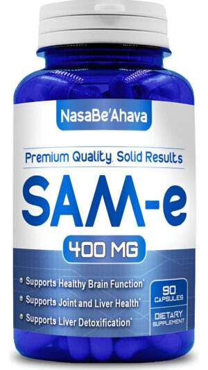 Suplemento Pure Sam-e 400mg - 90 Cápsulas Sam-e (s-adenosil Metionina)