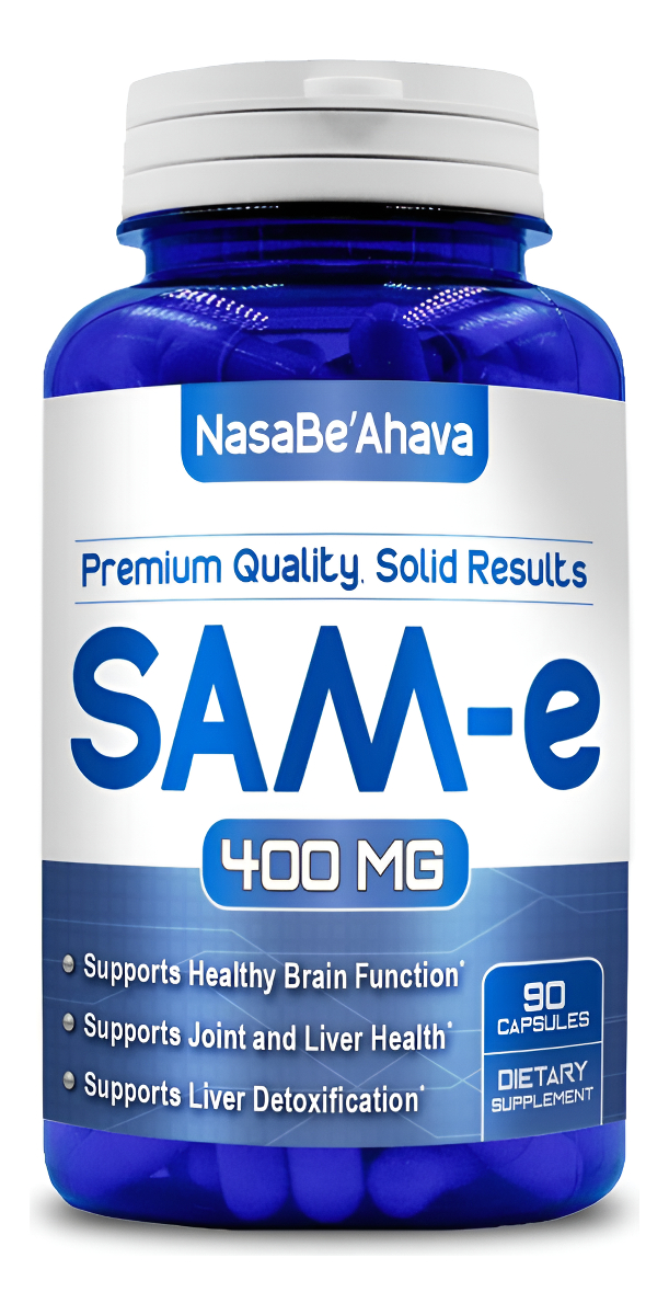 Suplemento Pure Sam-e 400mg - 90 Cápsulas Sam-e (s-adenosil Metionina)