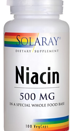 Niacin 500 Mg 100 Caps De Solaray