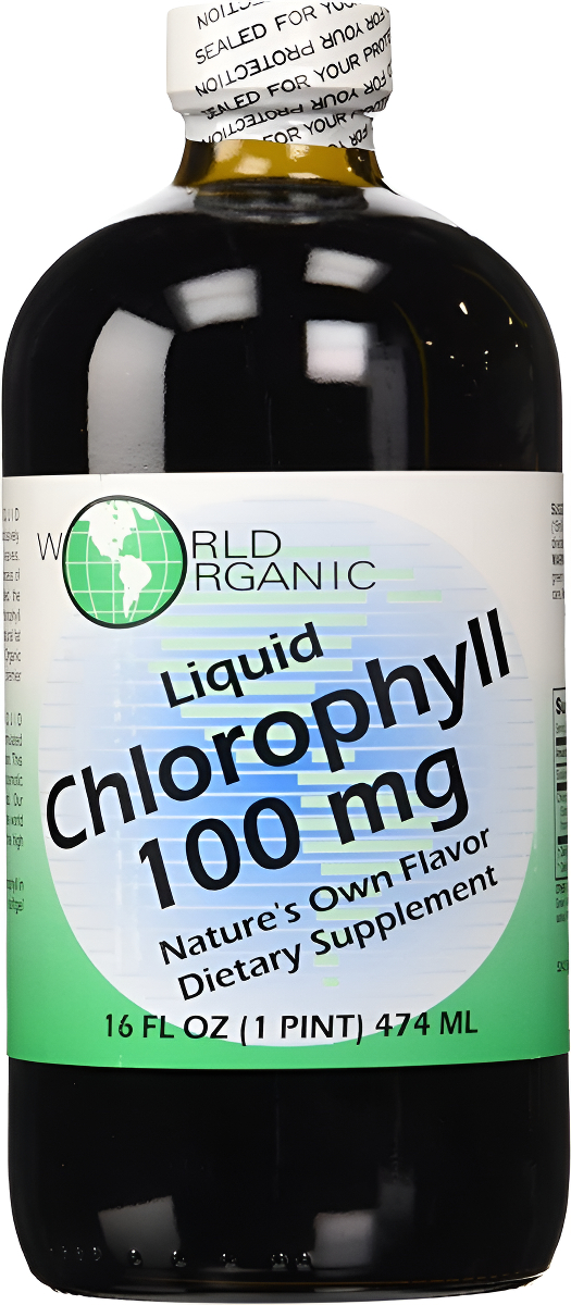 Clorofila 100 Mg World Organics - Ml A