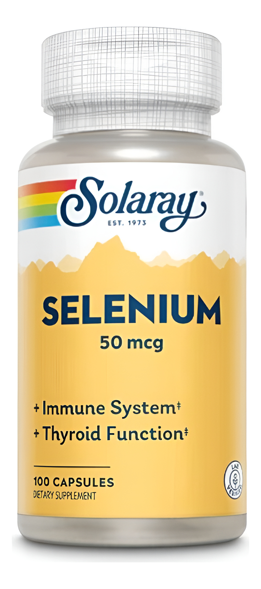 Selenio 50 Mcg 100 Cápsulas