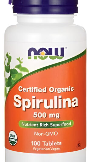 Spirulina 100 Caps 500 Mg De Now
