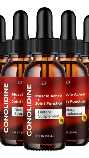 Conolidine For Pain Drops, Conolidine Joint Support Reliever Supplement All-natural For Movement, Conolidine 1 Relief D