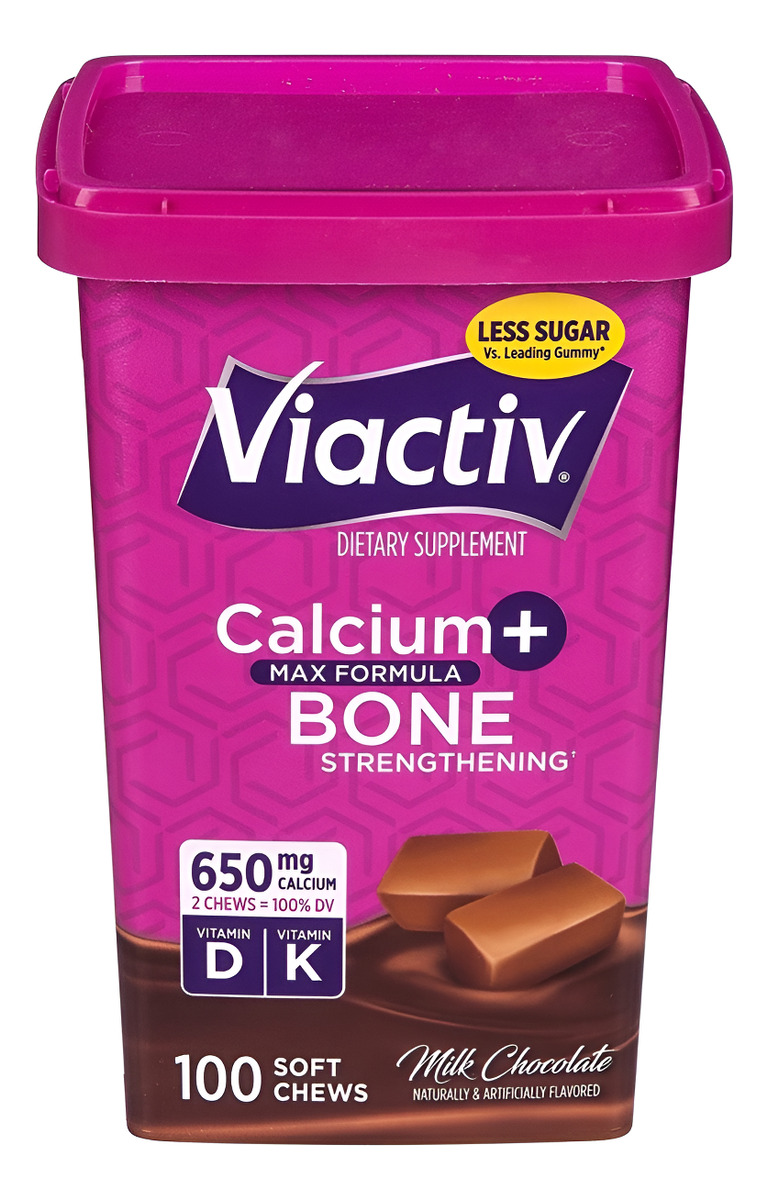 Viactiv Calcio Plus D Dieta Suplemento Chocolate Con Leche