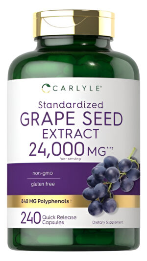 Semilla De Uva 24,000mg - 240u