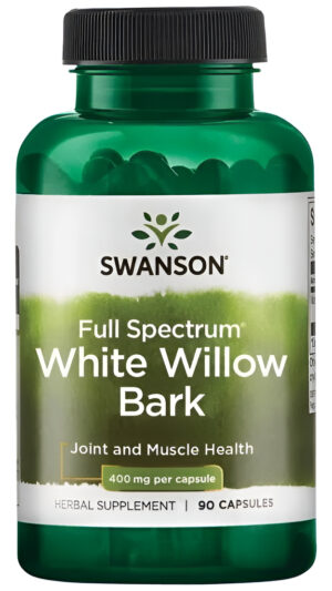 White Willow Bark 90 Caps 400 Mg De Swanson