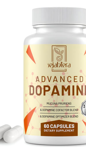Suplemento De Dopamina, Extracto De Semilla De Mucuna Pruriens, Vitaminas Premium, Minerales Y Extractos De Plantas Nat