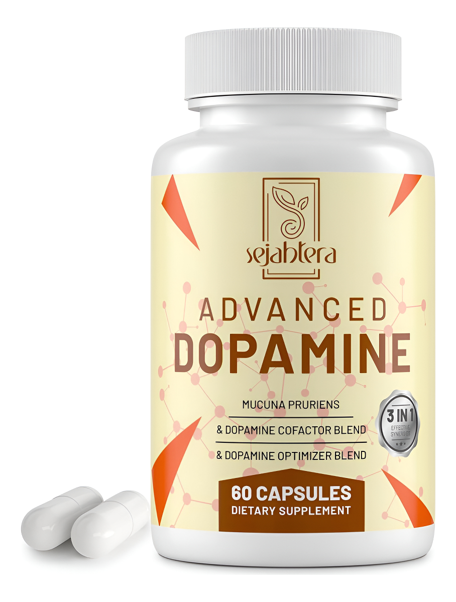 Suplemento De Dopamina, Extracto De Semilla De Mucuna Pruriens, Vitaminas Premium, Minerales Y Extractos De Plantas Nat