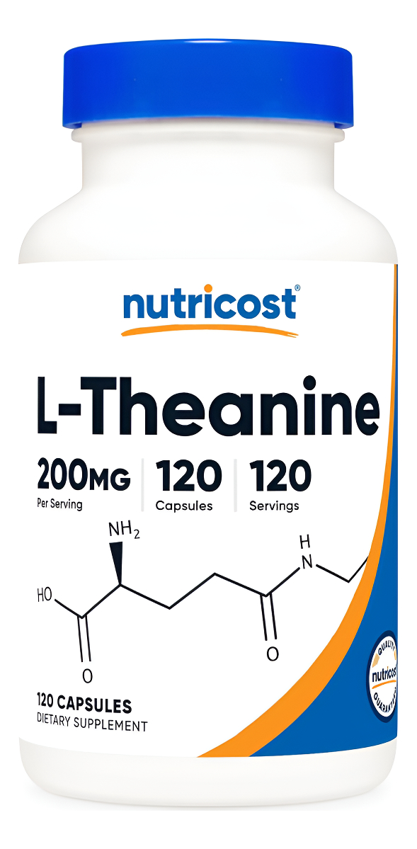 Nutricost L-teanina 200 Mg, 120 Cápsulas - Doble Fuerza