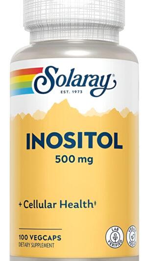 Solaray Inositol 500 Mg 100caps