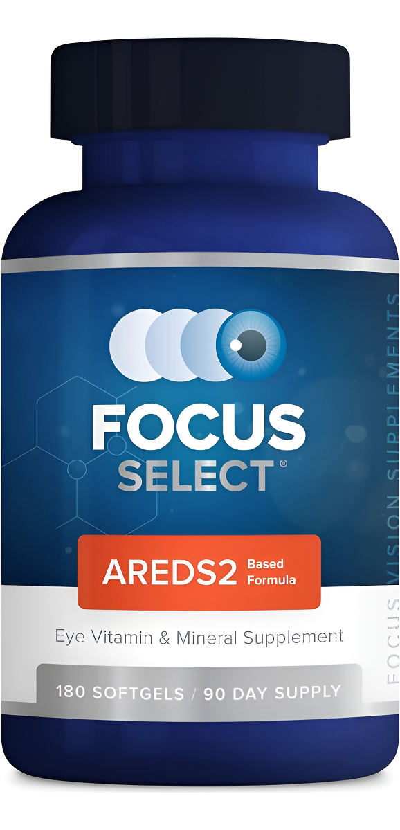 Focus Select Areds2 - Suplemento De Vitaminas Y Minerales Para Los Ojos A Base De Areds2 - Suplemento A Base De Areds2