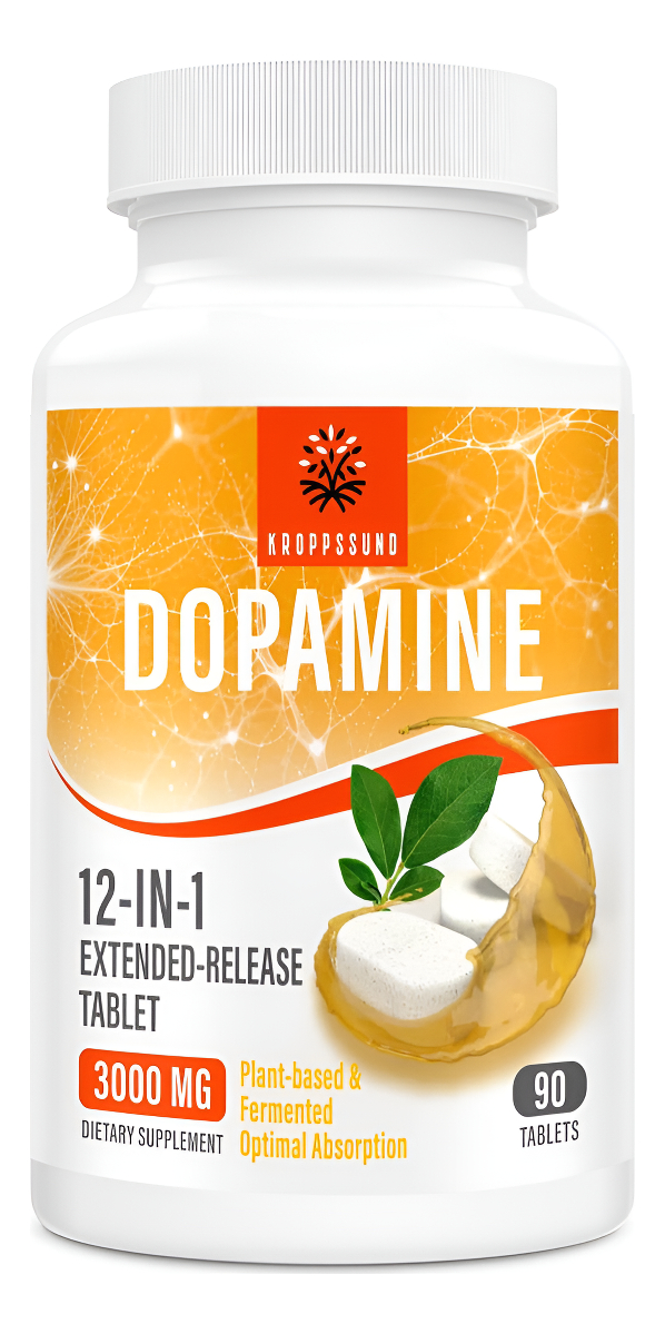 Suplemento Natural De Dopamina - 90 Tabletas (1 Botella)