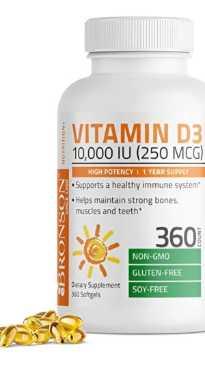 Vitamina D3 10000 Iu Bronson