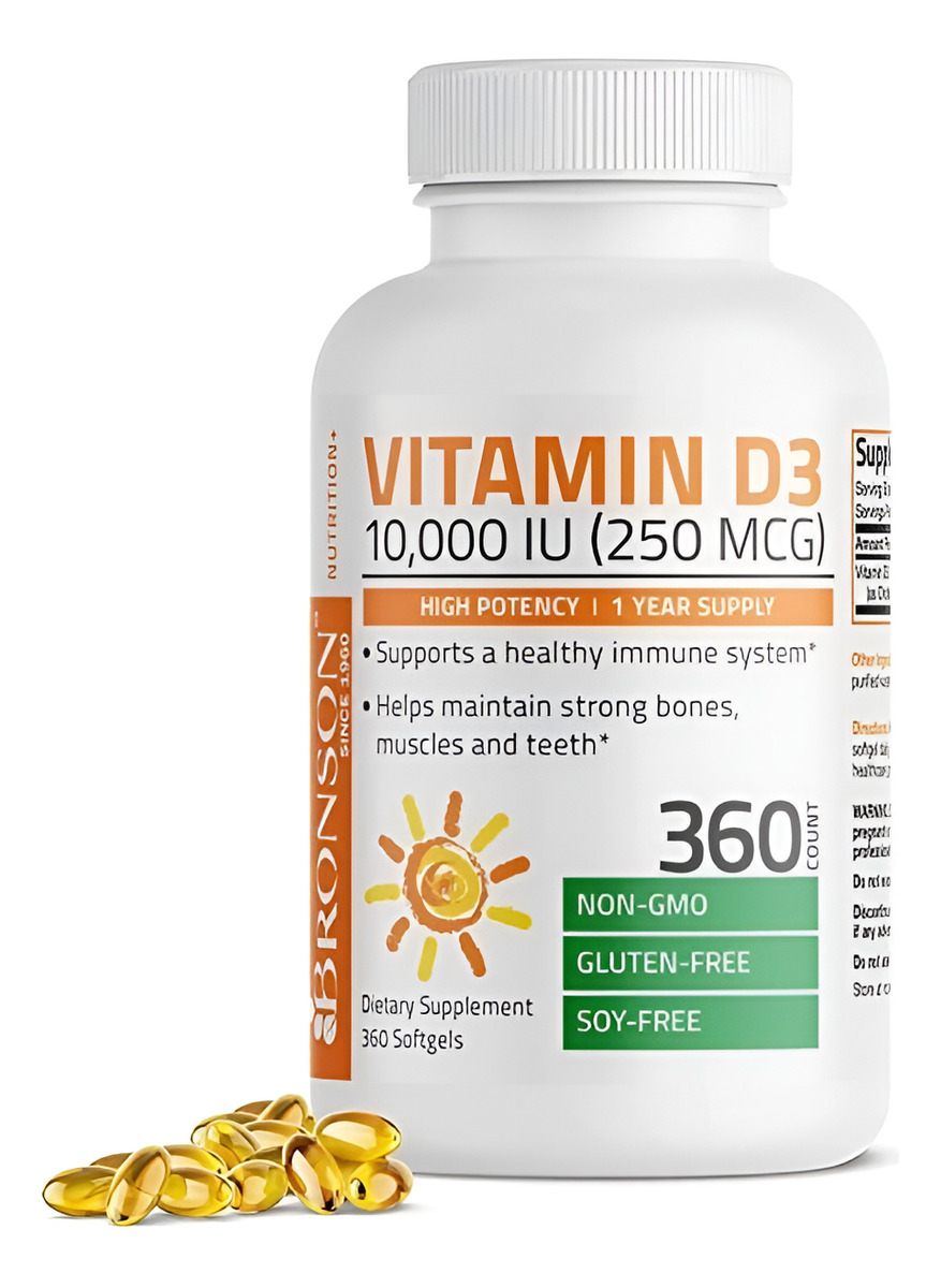 Vitamina D3 10000 Iu Bronson