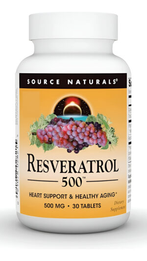 Resveratrol 500mg 30 Tabletas