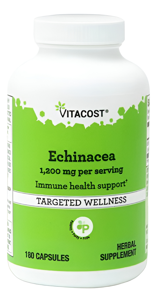 Echinacea Vitacost 1200 Mg Por Porción - 180 Cap