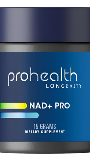 Prohealth Nad+ Pro (0.53 Oz) Nad Booster - Polvo Biodisponible De Nicotinamida Adenina Dinucleótido Puro Longevidad