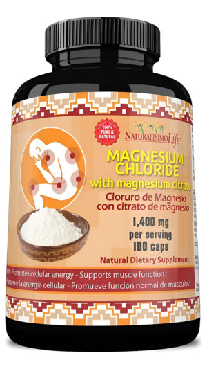 Cloruro De Magnesio 100 Cap