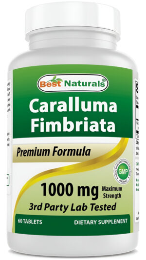 Caralluma Fimbriata 1000 Mgbest Naturals- 60 Tabletas