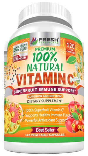 Vitamina C 120 Cap Fresh Healt