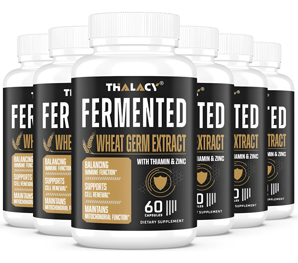 Spermidine Supplements - Cápsulas De Extracto De Germen De Trigo De 13 Mg De 1300 Mg, Fórmula Potente Con Mayor Conteni