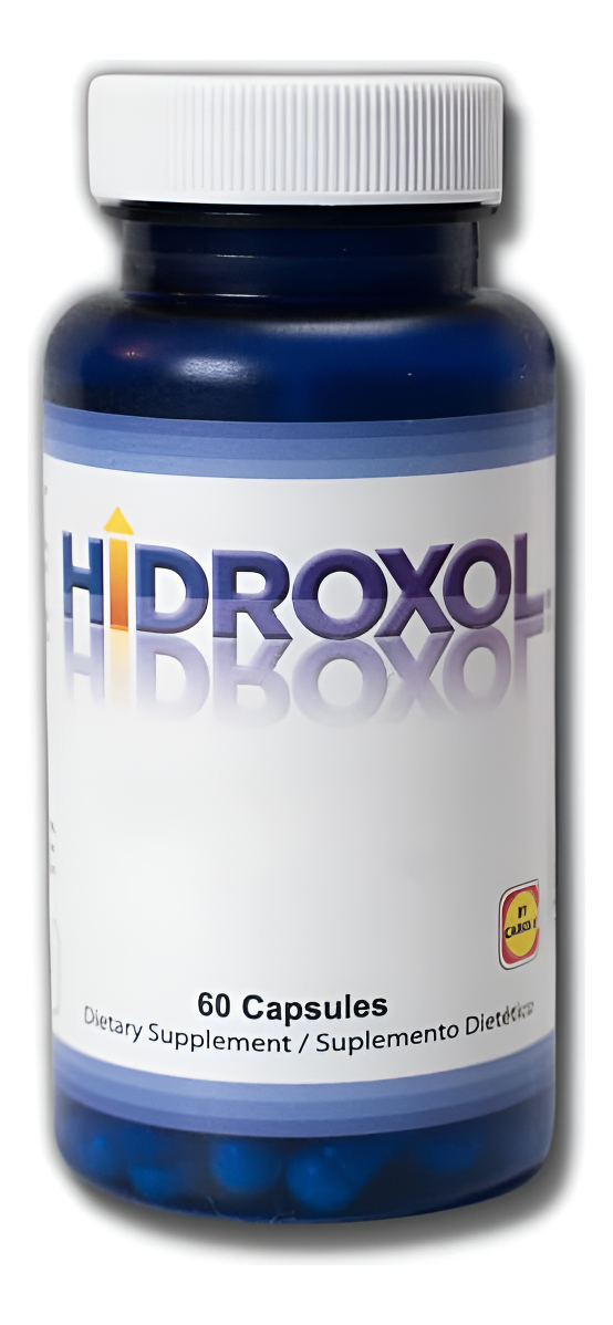 Hidroxol Suplemento Natural 60 Cápsulas - Apoya El Sistema Inmunológico - Balance De Ph - Niveles De Energía