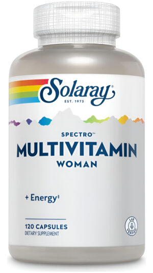 Solaray Spectro Multivitamínico Para Mujer | 120 Cápsulas