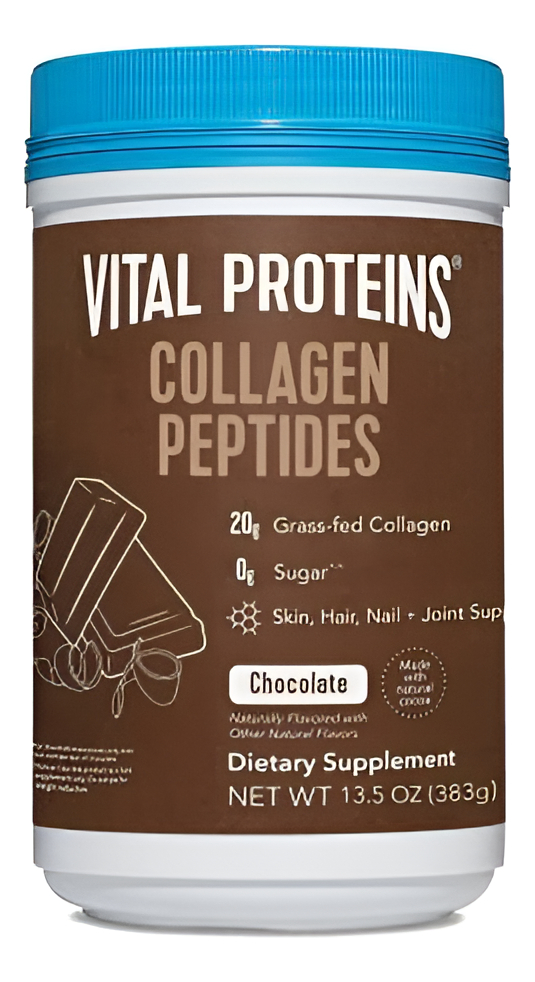 Suplemento En Polvo De Colageno De Chocolate De Vital13.5 Oz