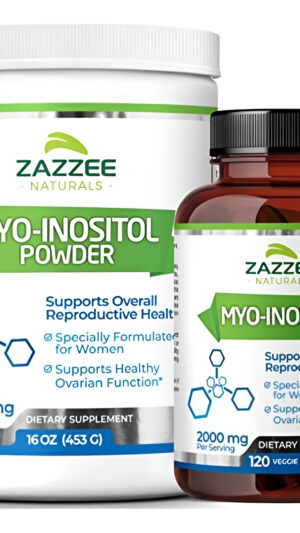 Zazzee Myo - Inositol 120caps
