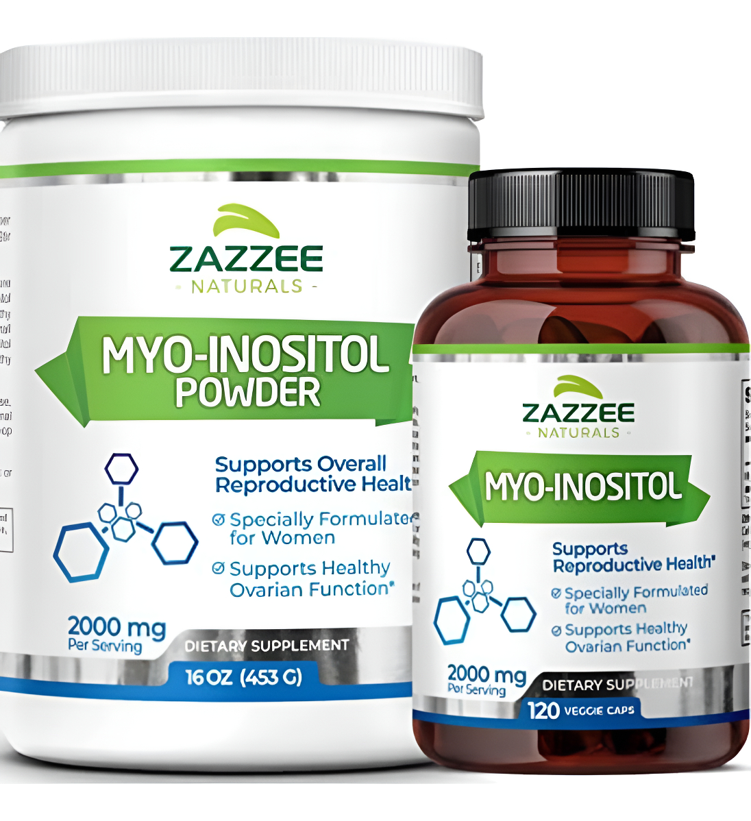 Zazzee Myo - Inositol 120caps