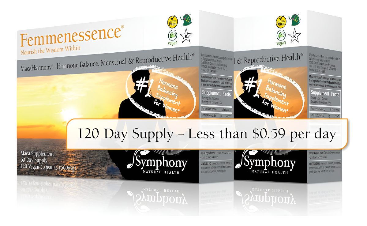 Femmenessence Macaharmony: Científicamente Probado Para Apoyar El Equilibrio Hormonal Natural Para Mujeres, Ciclo Menst