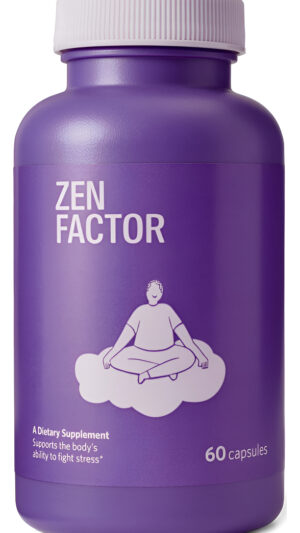 Zen Factor Supplement With Passionflower And Phosphatidylserine - 60 Capsules