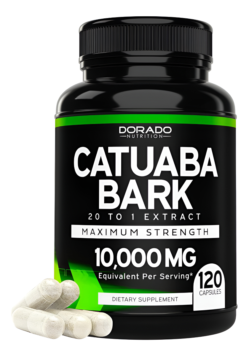 Extracto De Corteza De Catuaba De 10,000 Mg Por Porción (120 Cápsulas) (erythroxylum Catuaba) Probado Por Terceros - Dr