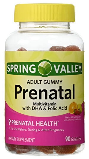Solo 1 En Pack Spring Valley Gummy Multivitamin Prenatal Pre
