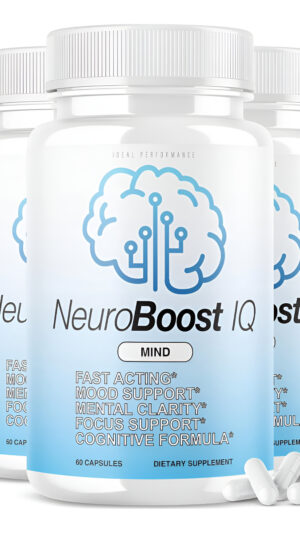 (5 Unidades) Neuro Boost Iq Suplemento Píldoras Cerebrales Mente Ben Carson Neurobooster Neuroboostiq (300 Cápsulas)