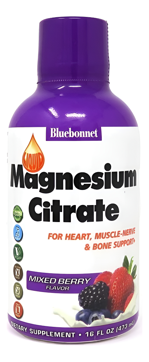 Citrato De Magnesio 473ml Blue - Ml A $