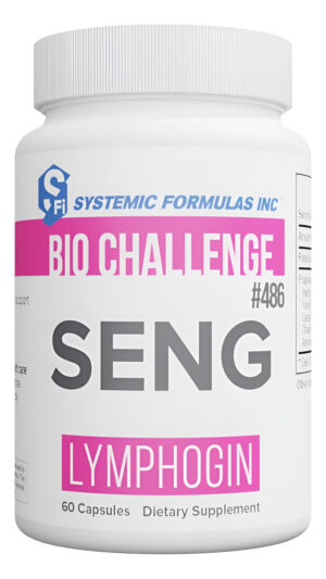 Systemic Formulas Seng Lymphogin - Soporte Linfático Saludable Y Tóner Glandular, 60 Cápsulas, Bio Challenge #486. Circ