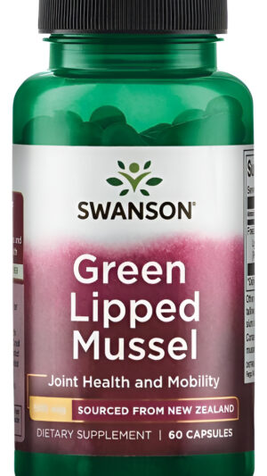 Mejillón De Labios Verdes 60 Caps 500 Mg De Swanson