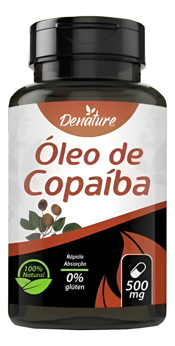Oleo De Copaiba Softgels - 500 Mg (60 Cápsulas) - Apoya Los Sistemas Cardiovasculares, Inmunológicos Y Digestivos